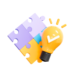 Lightbulb icon for Product Design Sprint, Workshop Engine